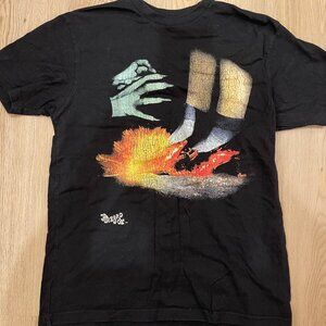 WIzard of Oz T Shirt - iconic ruby slippers, dorothy and wicked witch